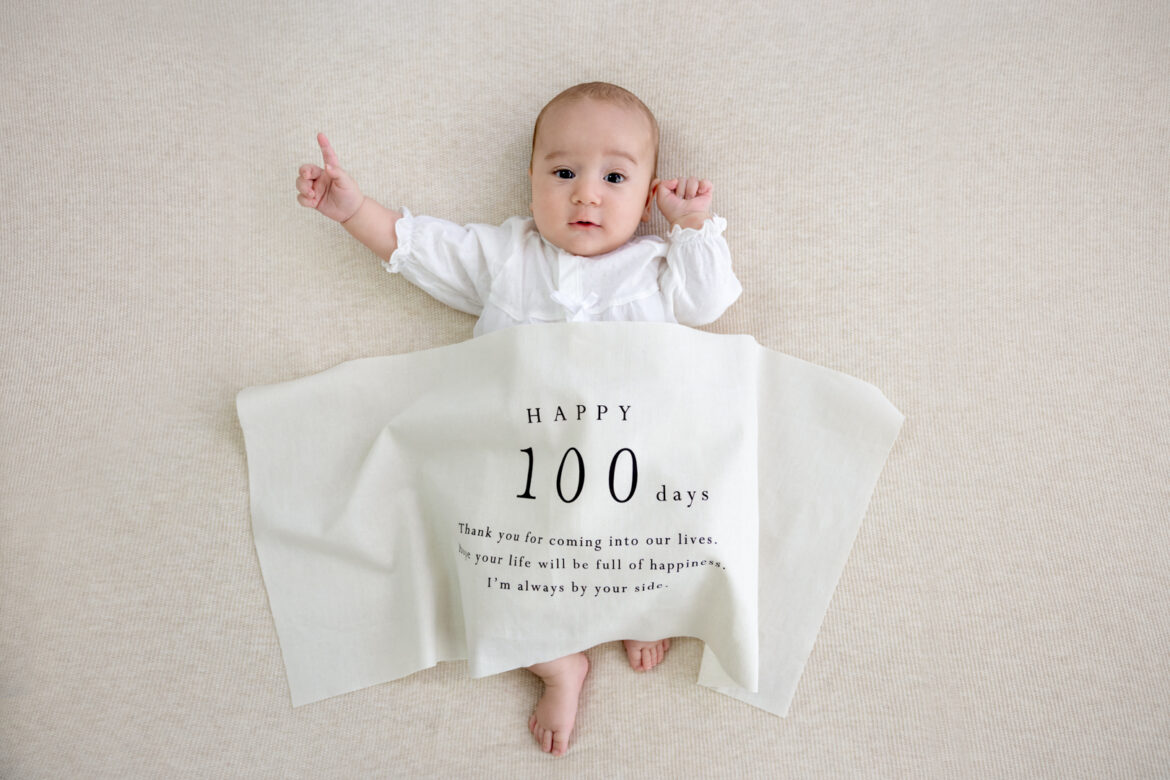 100 days baby milestone